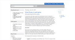 Desktop Screenshot of onlines-poker-game.blogspot.com
