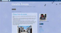 Desktop Screenshot of gazetajovem.blogspot.com