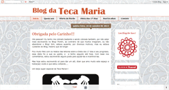 Desktop Screenshot of blogtecamaria.blogspot.com