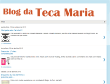 Tablet Screenshot of blogtecamaria.blogspot.com