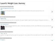 Tablet Screenshot of laurelsweightlossjourney.blogspot.com