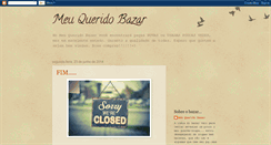 Desktop Screenshot of meuqueridobazar1.blogspot.com