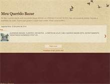 Tablet Screenshot of meuqueridobazar1.blogspot.com