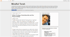 Desktop Screenshot of mindfultorah.blogspot.com