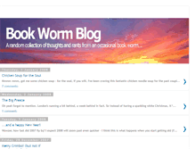 Tablet Screenshot of book-worm-blog.blogspot.com