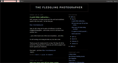 Desktop Screenshot of fledglingphotographer.blogspot.com