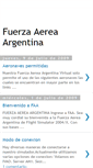 Mobile Screenshot of fuerzaaereaargentinafs.blogspot.com