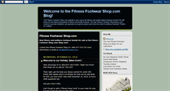 Desktop Screenshot of fitnessfootwearshop.blogspot.com