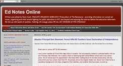 Desktop Screenshot of ednotesonline.blogspot.com