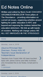 Mobile Screenshot of ednotesonline.blogspot.com