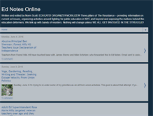 Tablet Screenshot of ednotesonline.blogspot.com
