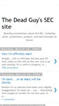 Mobile Screenshot of deadguysecpicks.blogspot.com