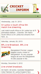 Mobile Screenshot of cricketinform.blogspot.com