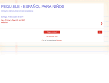Tablet Screenshot of pequele.blogspot.com