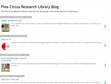 Tablet Screenshot of fleascircuses.blogspot.com