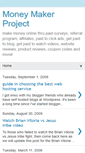Mobile Screenshot of moneymakerproject.blogspot.com