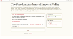 Desktop Screenshot of ivfreedomacademy.blogspot.com