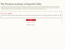 Tablet Screenshot of ivfreedomacademy.blogspot.com