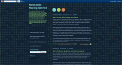 Desktop Screenshot of newcastleracingservice.blogspot.com