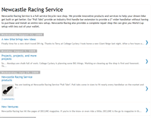 Tablet Screenshot of newcastleracingservice.blogspot.com