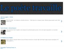 Tablet Screenshot of lepoetetravaille.blogspot.com
