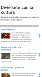 Mobile Screenshot of divierteteconlacultura.blogspot.com