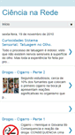 Mobile Screenshot of ciencianarede2010.blogspot.com
