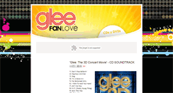 Desktop Screenshot of gleefanlovecddvd.blogspot.com