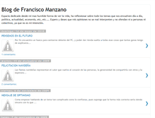 Tablet Screenshot of franciscomanzano.blogspot.com