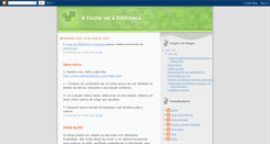 Desktop Screenshot of escolabiblioteca.blogspot.com