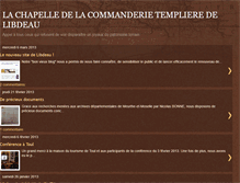 Tablet Screenshot of chapellelibdeau.blogspot.com