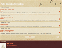 Tablet Screenshot of hueglingenealogy.blogspot.com