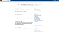 Desktop Screenshot of mytotalmoneymakeover.blogspot.com