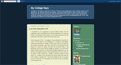 Desktop Screenshot of myfunnycollegedays.blogspot.com