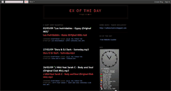 Desktop Screenshot of exoftheday.blogspot.com