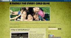 Desktop Screenshot of afamilyforeverychildblog.blogspot.com