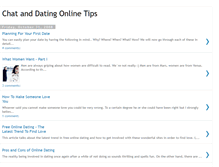 Tablet Screenshot of chat-dating-online.blogspot.com