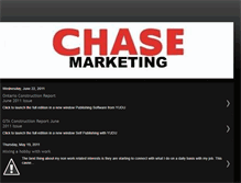 Tablet Screenshot of chasemarketing.blogspot.com