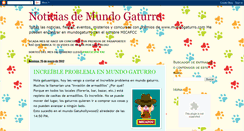 Desktop Screenshot of noticias-de-mundo-gaturro.blogspot.com