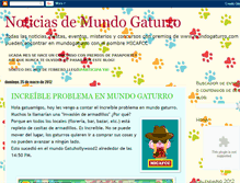 Tablet Screenshot of noticias-de-mundo-gaturro.blogspot.com