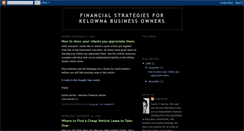 Desktop Screenshot of financialadvisorkelowna.blogspot.com