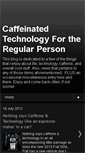 Mobile Screenshot of caffeinetek.blogspot.com