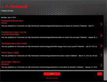 Tablet Screenshot of jdredmond.blogspot.com