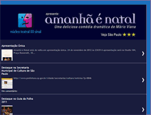 Tablet Screenshot of amanhaenatal.blogspot.com