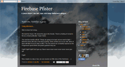 Desktop Screenshot of firebasepfister.blogspot.com