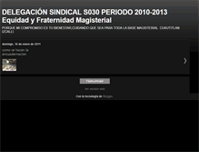Tablet Screenshot of delegacionsindicals030.blogspot.com
