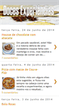 Mobile Screenshot of docesexperiencias.blogspot.com