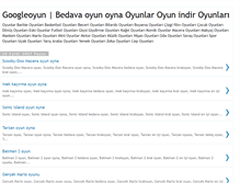 Tablet Screenshot of googleoyun.blogspot.com
