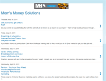 Tablet Screenshot of momsmoneysolutions.blogspot.com