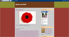Desktop Screenshot of crazyquiltlady-quiltsandstuff.blogspot.com
